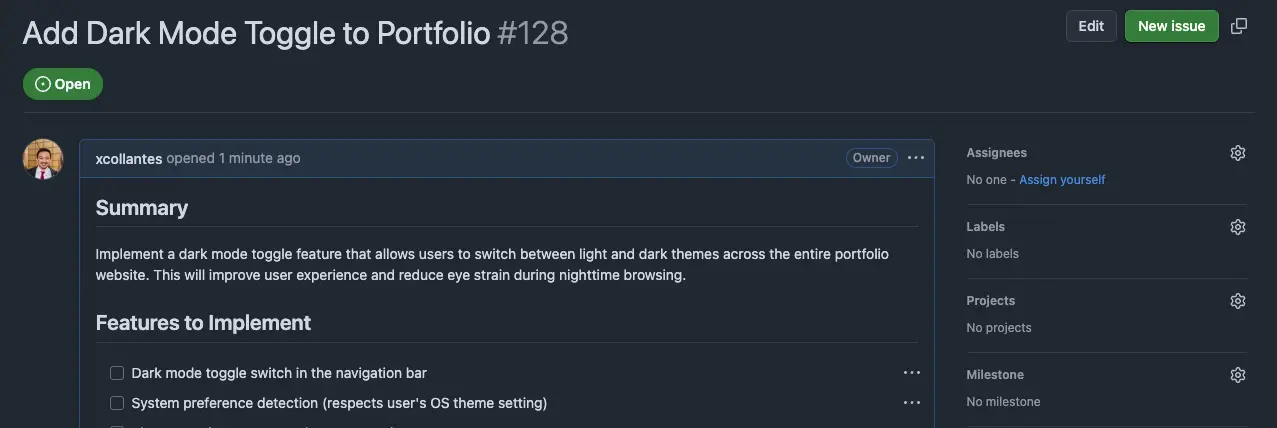 Dark Mode Issue