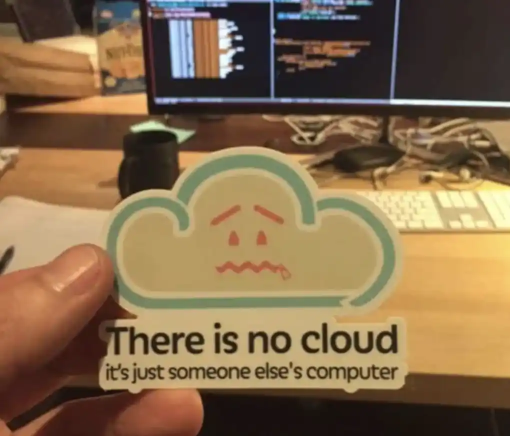 No cloud meme